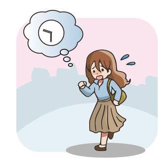 出勤時間18時半からになりました