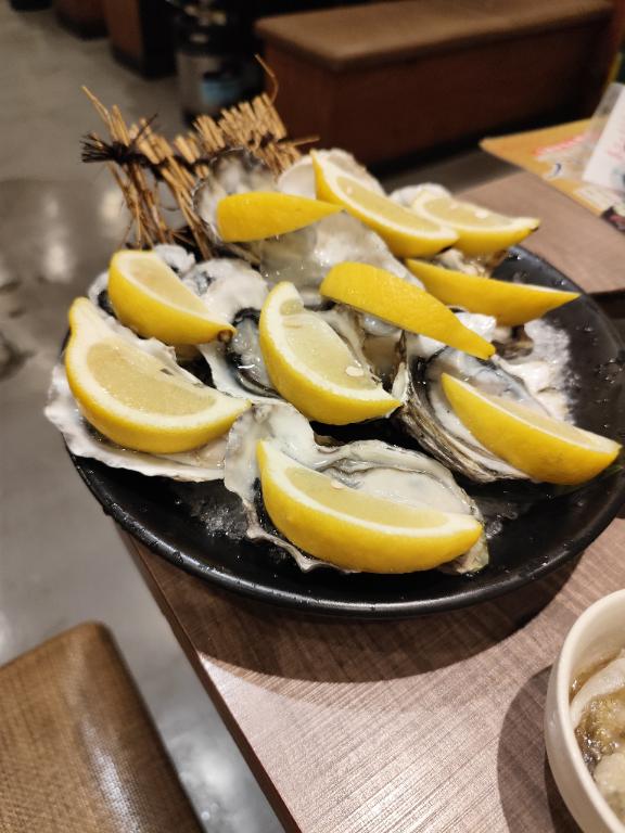 生牡蠣を食べました????